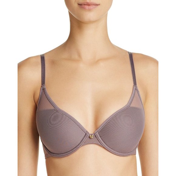 Natori Highlight Contour Underwire T-Shirt Bra #711149 Gray 34D NEW - Picture 5 of 12